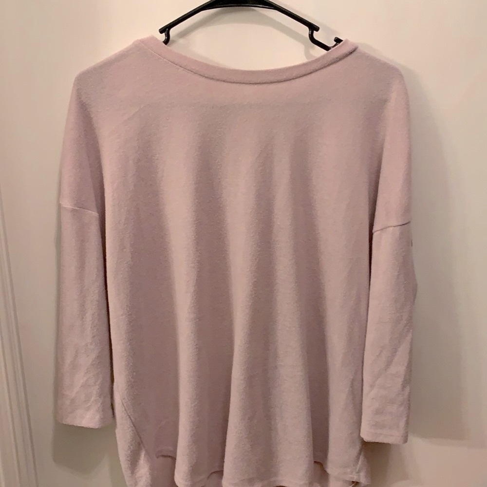 Light pink long sleeve